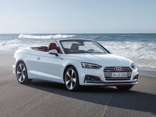 Audi A5 Convertible White