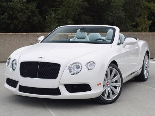 Bentley GTC (2 doors) White