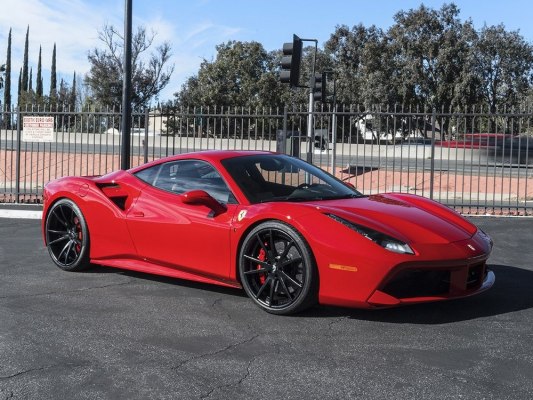 Ferrari 488 GTB Coupe Red