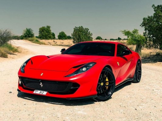 Ferrari 812 Superfast Red
