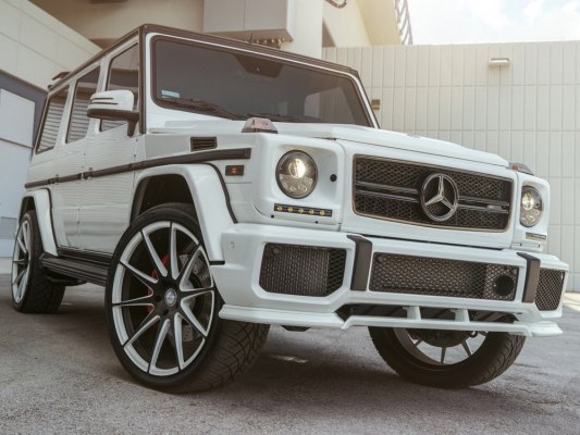 Mercedes G 63 AMG 2019 White