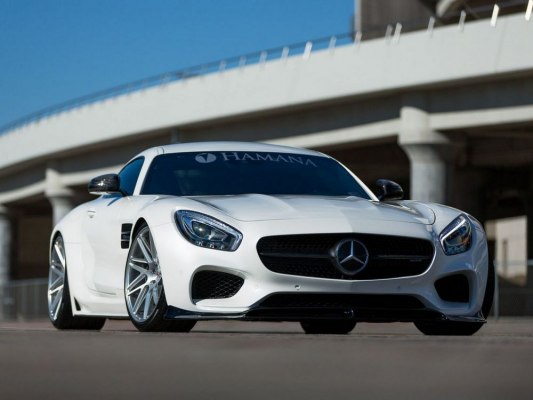 Mercedes GTS AMG White