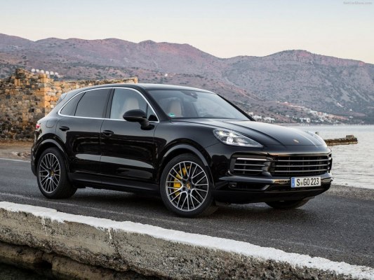 Porsche Cayenne S Black